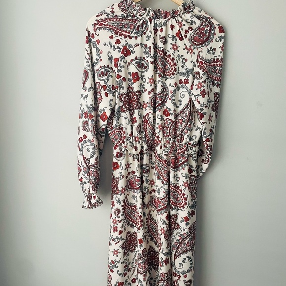 Banana Republic Paisley Long Sleeve Dress - Picture 6 of 7